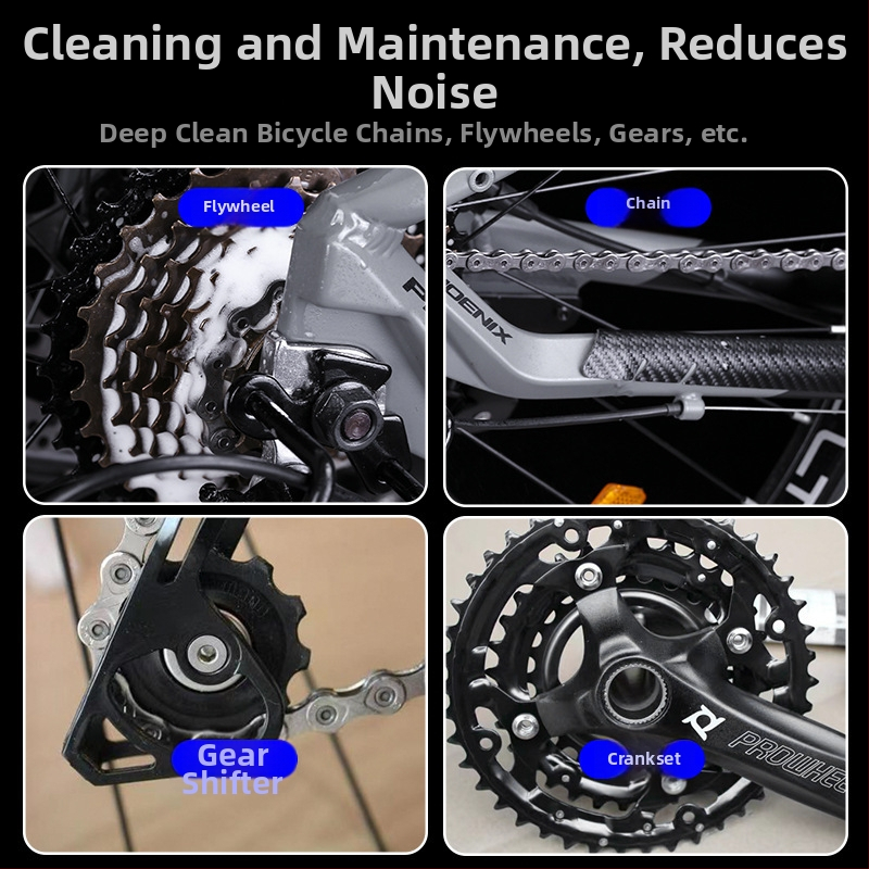 MACEY set za čišćenje pogona za planinske i cestovne bicikle, vodom-bazirani čistač lanaca i odmašivač
