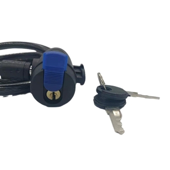 Lacăt de bicicletă cu cablu pentru mountain bike — cablu din oțel, brand Smoothly, unisex