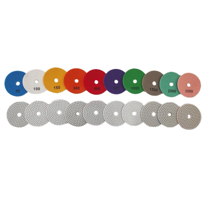 Δίσκος διαμαντο-ρητίνης για γυάλισμα πετρών, κόκκος 50#, Μοντέλο: 4inch water mill tablets, Μάρκα: Jiujiu hardware