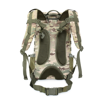 Rucsac tactico-medical pentru activități în aer liber, cu capacitate mare; material Oxford respirabil, rezistent la uzură; bretele de umăr curbate.