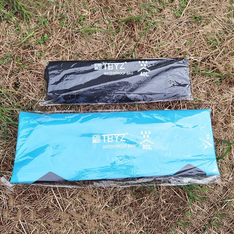 Geantă laterală pentru motocicletă/bicicletă pentru călătorii – impermeabilă, de tip pannier, 40L/80L, Model JHQKTB001-010, Material: PVC Clamp Mesh