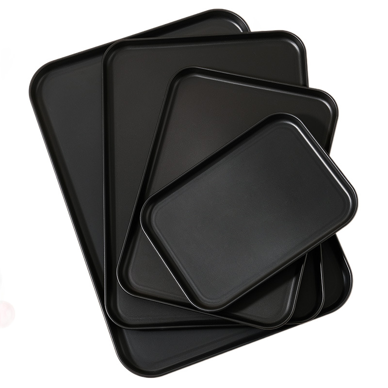 Farfurie din plastic, pătrată, suprafață mată, stil Nordic, compatibil cu microunde