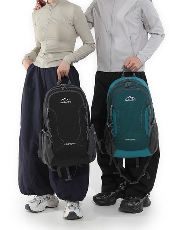 Rucsac de drumeție pentru activități în aer liber — țesătură Oxford, impermeabil, respirabil, bretele de umăr curbate, căptușeală din poliester