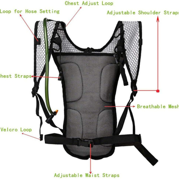 Sportski ruksak od Oxford materijala, unisex, za outdoor aktivnosti