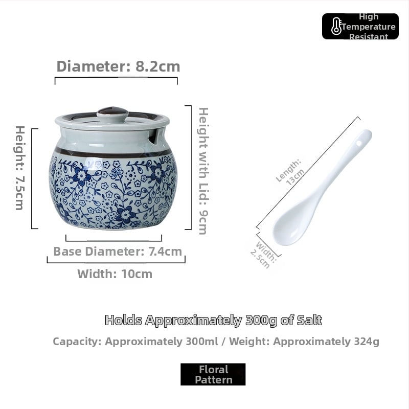 Κεραμικό δοχείο κουζίνας για υγρά καρυκεύματα, ανθεκτικό σε υψηλές θερμοκρασίες, ιαπωνικό στυλ, προέλευση Τσάοζού