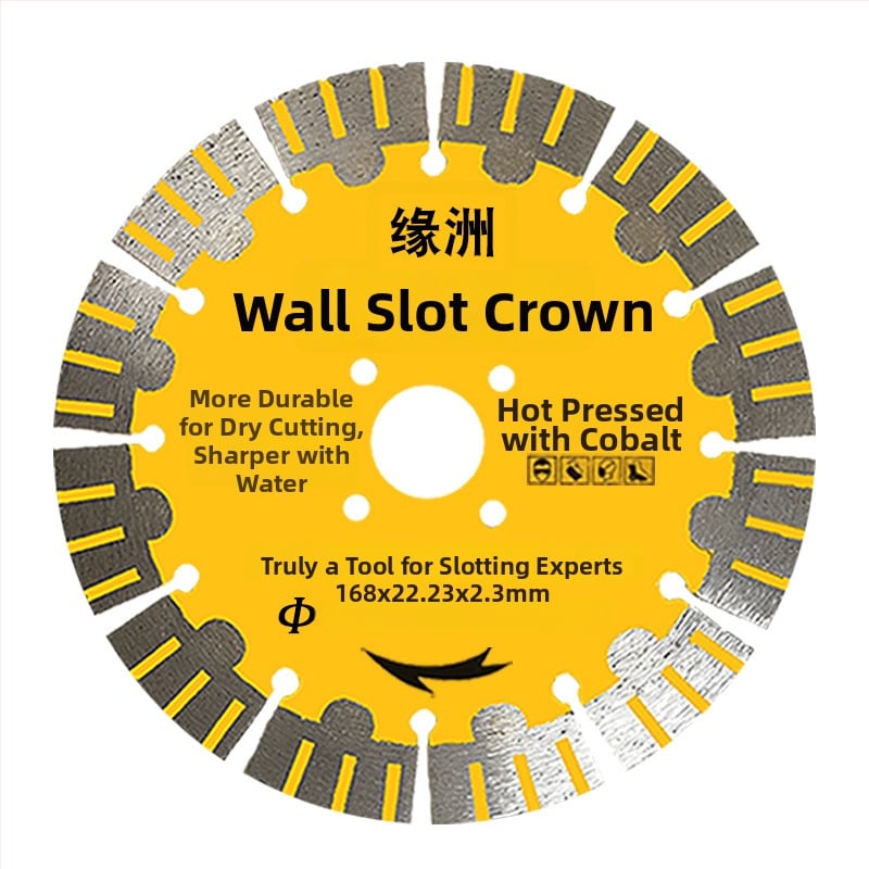 Δίσκος διαμαντι για υγρή κοπή πέτρας, συμβατός με γωνιακό τροχό και μηχανή κοπής πέτρας, Xindongrui, μέγ. 22.000 rpm