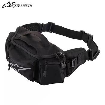 Torba za biciklizam/motociklizam s pojasom i crossbody dizajnom, vodootporna, Oxford platno