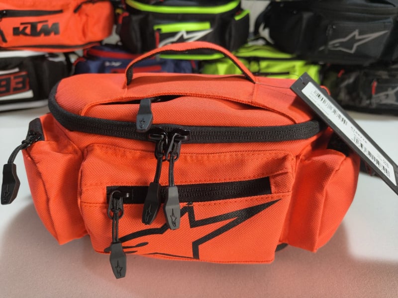 Torba za biciklizam/motociklizam s pojasom i crossbody dizajnom, vodootporna, Oxford platno