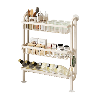 Stalak za začine u kuhinji - uski rub, za ploču ili zidni montažu, od ugljičnog čelika, bez bušenja