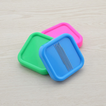 Granny magnetska kutija za igle za krstni šav s držačem protiv gubitka – ručni DIY alat