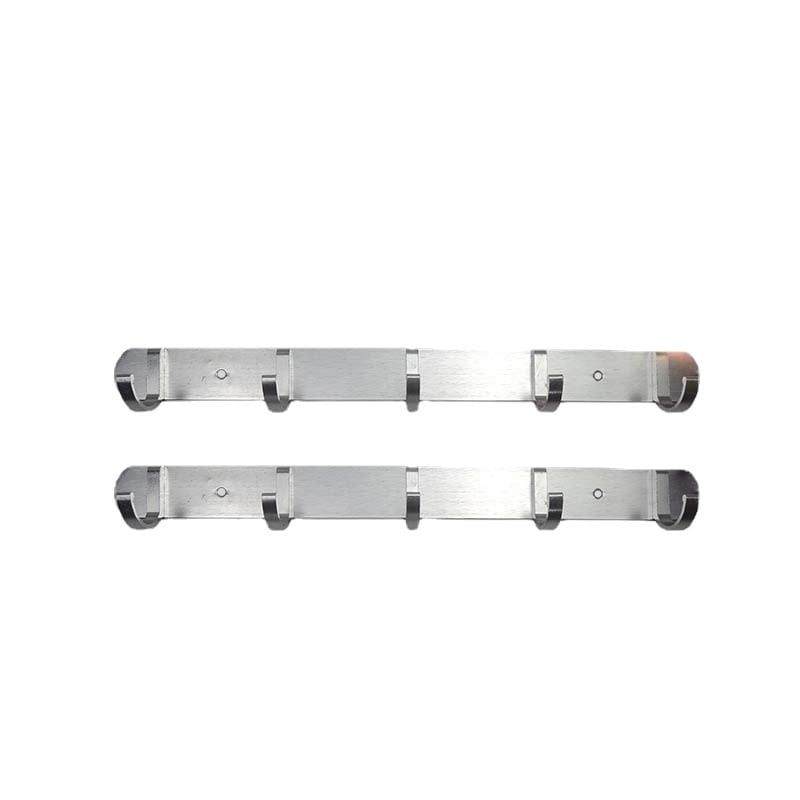 Алуминиева сплав закачалка за дрехи, стенна квадратна закачалка, модерен минимализъм, повече от три реда