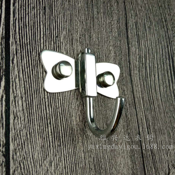 Yaxing Da неръждаема стомана единична закачалка, дизайн пеперуда, товароподемност 15 кг, закачалка за кърпи за баня, модерен минималистичен стил