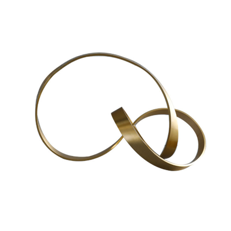 Геометрично украшение с Taihu Stone, синтетична смола, стил лек лукс, марка Jz home furnishing