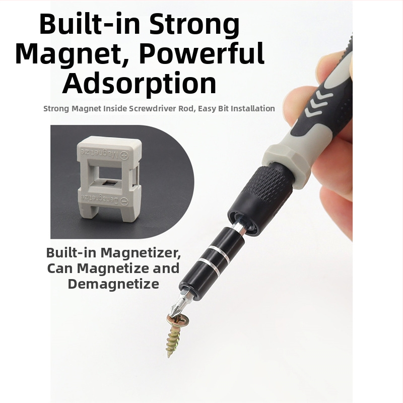 115-in-1 magnetický izolovaný skrutkovačový set pre domáce opravy, mobilné telefóny a počítače z Ni-Cr ocele