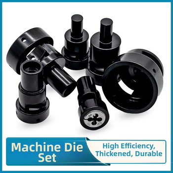 Sada závitových nástrojov pre ručné a strojné použitie, kompatibilná so sústruhom a frézkou, obsahuje rezný nástroj na zuby