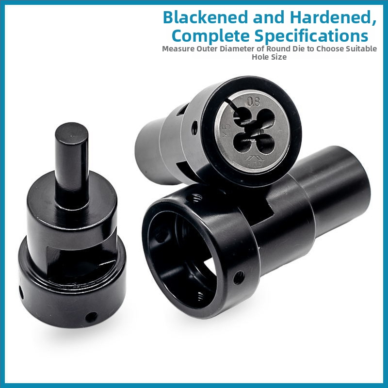 Sada závitových nástrojov pre ručné a strojné použitie, kompatibilná so sústruhom a frézkou, obsahuje rezný nástroj na zuby