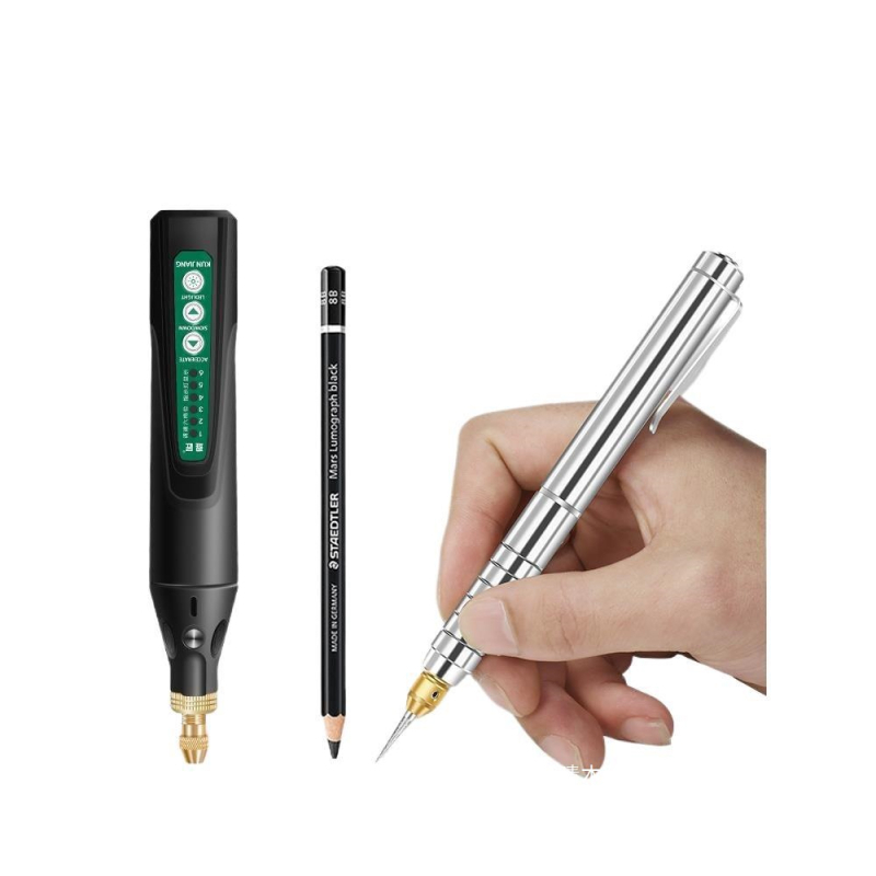 Név­táblákhoz és fém/jád gravírozáshoz használható gravíró toll — akkumulátoros működés, DC 10-30V, Márka: Other, Alkalmazási terület: névtáblák és fém/jád gravírozás