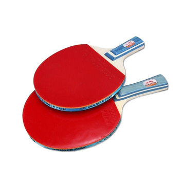 Raketa za stolni tenis s futom, za početnike, pravilan udarac, anti-prijanjiva guma, drvena jezgra lipe