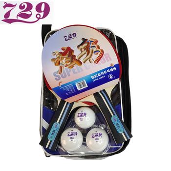 729 set dviju palica za stolni tenis, horizontalni zahvat, obrnuta guma