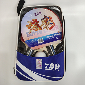 729 set dviju palica za stolni tenis, horizontalni zahvat, obrnuta guma