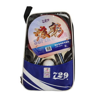 729 set dviju palica za stolni tenis, horizontalni zahvat, obrnuta guma