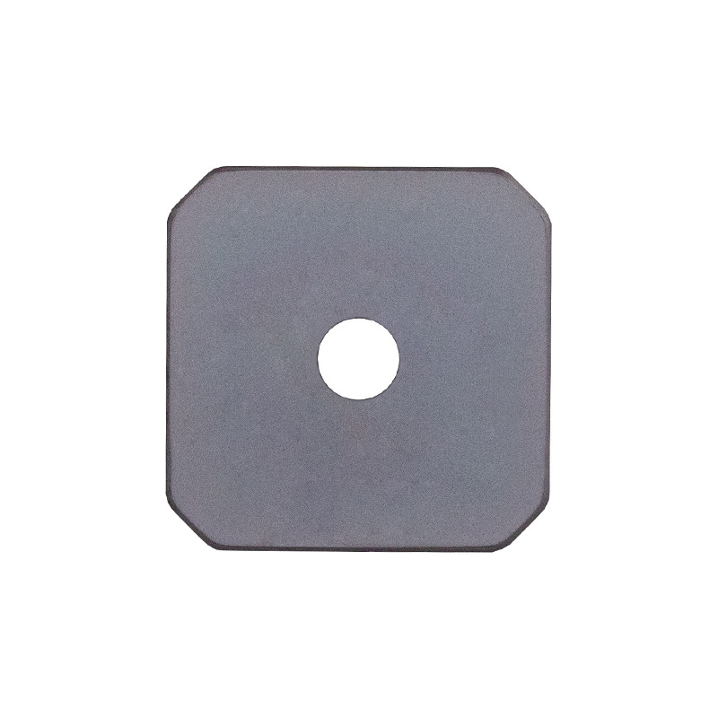 CNC négyszögletes marópenge SEKN1203/1504, rozsdamentes acél, finom marás, kettős fej gantry, fém-kerámia penge