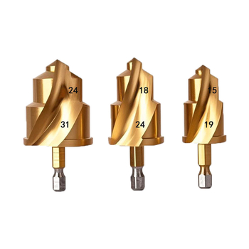 Set de burghie pentru țevi PPR și deschizător de găuri pentru țevi PVC – unelte de găurit, Yutai