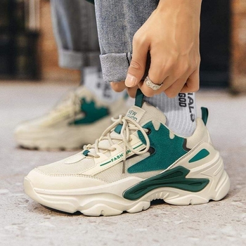 Pantofi sport unisex - respiranti, casual, partea superioară din piele sintetică, căptușire din plasă, talpă din cauciuc, înălțime medie, închidere cu șiret