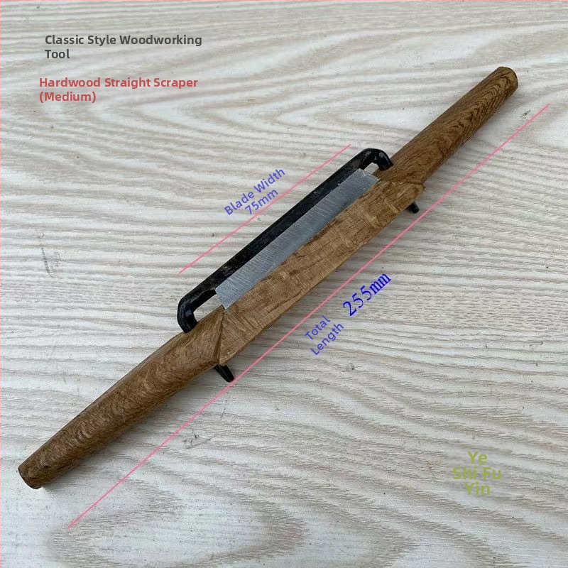 Planer z palisandrového dreva s kovovou čepeľou