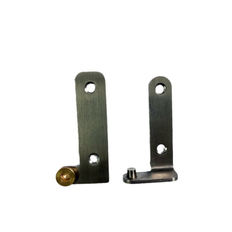 Без релсови водачи шарнир за двойно сгъващи се врати, гардероб и дървени врати, 180° сгъване, модел BK-Z001, тип: сгъваем шарнир, материал: 304 неръждаема стомана, повърхност: четка