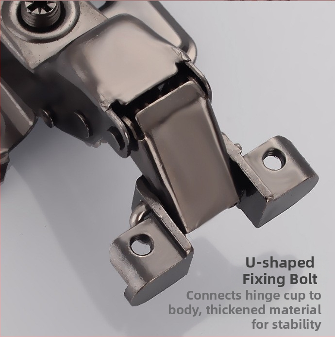 Golden aoding Šarnir za vrata s aluminijskim okvirom i amortizacijom, tijelo od hladno valjanog čelika, šifra proizvoda 001, pogodno za namještaj i kućna poboljšanja