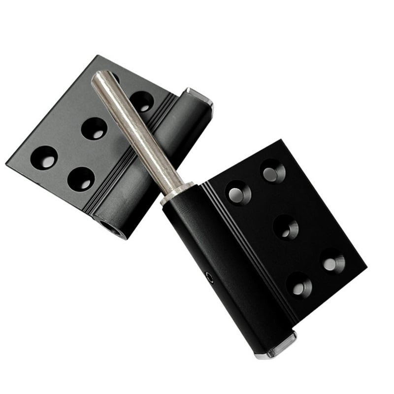 Aluminijski spoj u obliku slova H, odvojivi, dugi čelični jezgri, četverostrani dizajn, anodizirani završni sloj, moderni minimalistički stil