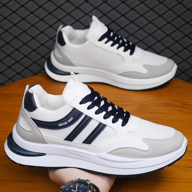 Unisex Dad Shoes tenisice s gornjim PU+mesh, gumom na potplatu, EVA uloškom, niski kroj