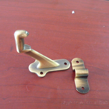 Broască pentru uși din aliaj de zinc, finisaj electroplacat, montaj pe perete, model 15446, stil modern minimalist