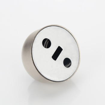 Suport magnetic pentru ușă din oțel inoxidabil 304, model A04, montare pe perete, finisaj mat/polizat