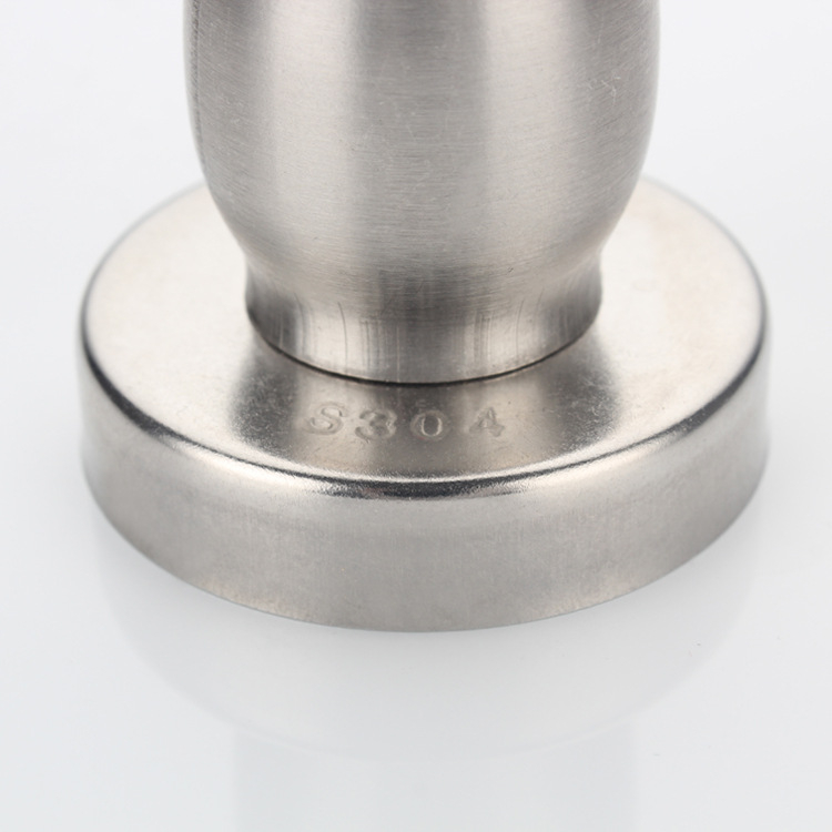 Suport magnetic pentru ușă din oțel inoxidabil 304, model A04, montare pe perete, finisaj mat/polizat