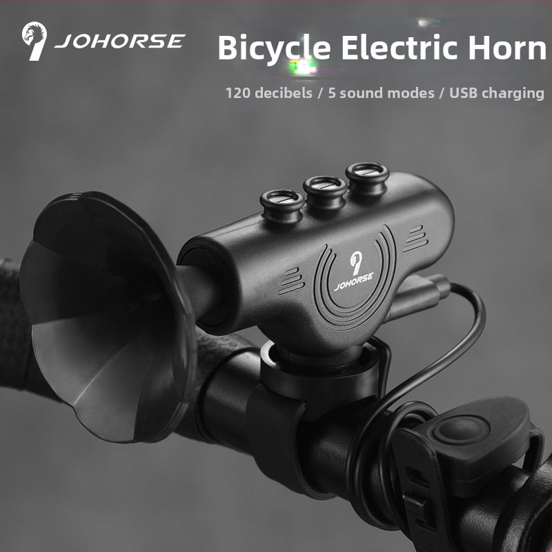 Prilagodljivi električni klakson za bicikl - JCSP CB-2000701, ABS kućište, Specifikacija A, Uvoz: Ne