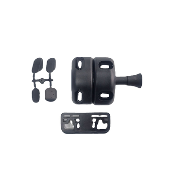 BH-CJ Nylon mágneses boltzár kapukhoz, kerítésekhez és kutyakerítésekhez — típus Butterfly latch, felület műanyag permetezés, stílus Modern egyszerűség