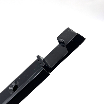 Ajtózár összecsukható felső és alsó csapokkal, alumíniumötvözet, modell x1, típus A csap, felületkezelés anodizált