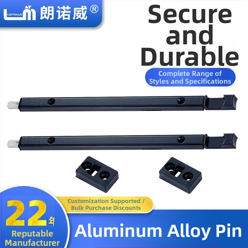 Ajtózár összecsukható felső és alsó csapokkal, alumíniumötvözet, modell x1, típus A csap, felületkezelés anodizált