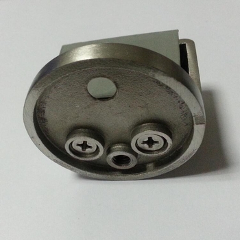 Ajtóstop BMD056 – kör, padlóra szerelt, 304 rozsdamentes acél, satén felület, kézi működtetés