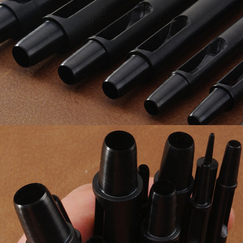 HY Körkörös bőrnél lyukasztó eszköz – bőrműves eszköz, öv lyukasztó, korrózióálló felület