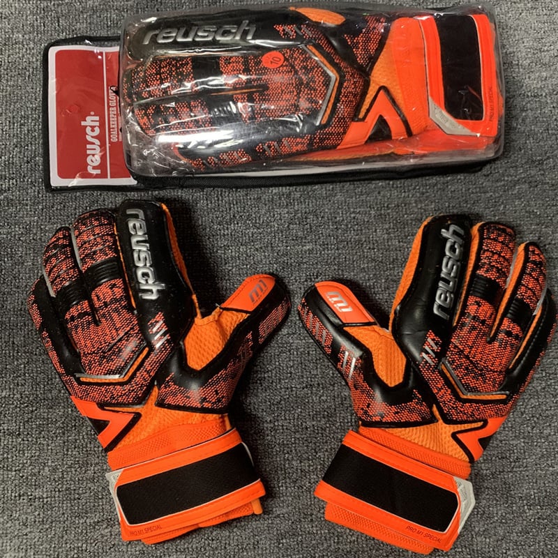 Rukavice za nogometnog vratara s zaštitom prstiju, protuklizne za trening, pogodne za djecu i odrasle