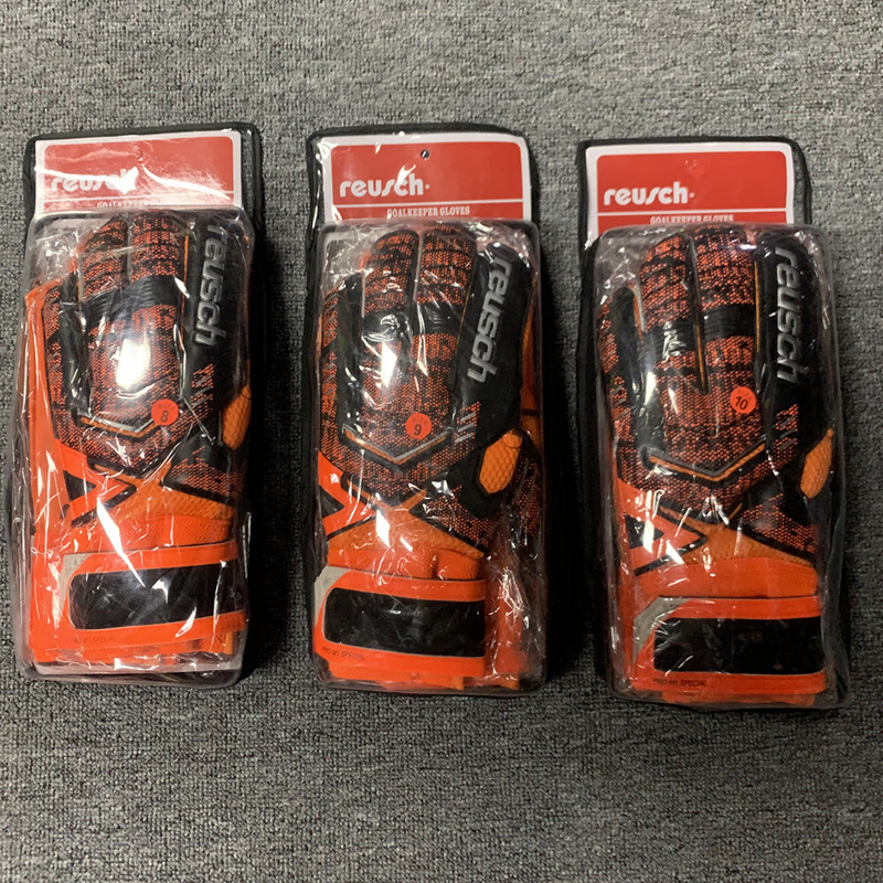 Rukavice za nogometnog vratara s zaštitom prstiju, protuklizne za trening, pogodne za djecu i odrasle