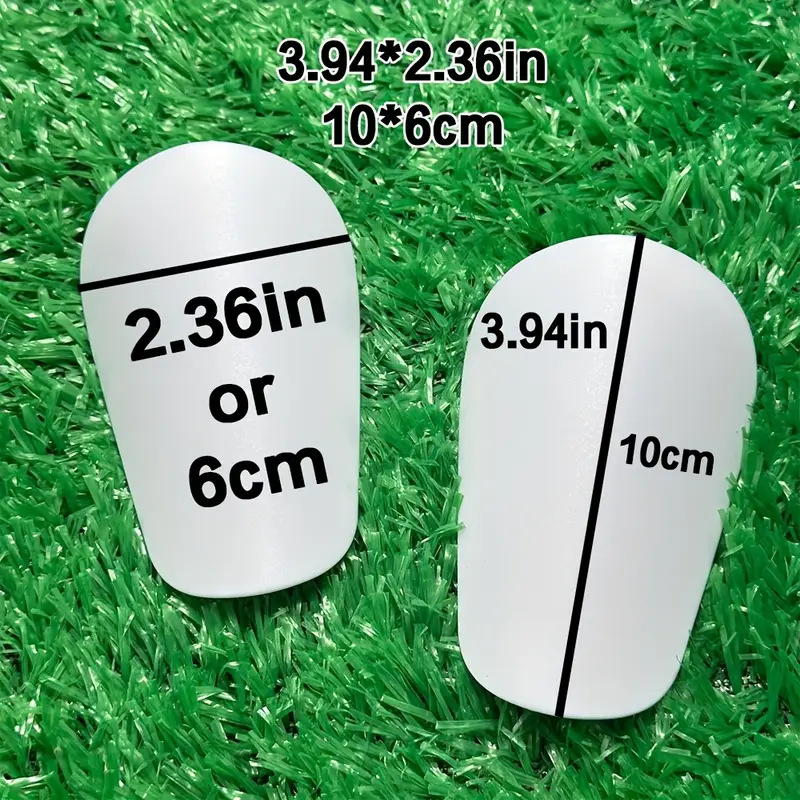 Термопластични протектори за пищял за футбол – 2 мм дебелина, пластмаса