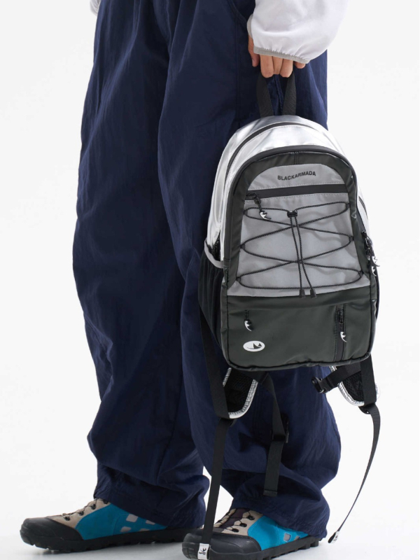 Hegyi túra hátizsák – könnyű, vízálló, poliészter anyag, légpárnás vállpánt, uniszex, ideális túrázáshoz és kerékpározáshoz