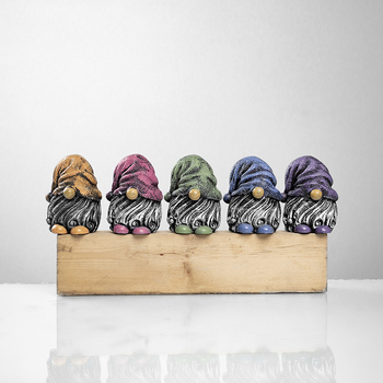 Градинска статуя джудже от синтетична смола – пасторален стил, занаяти от смола, подходяща за подарък