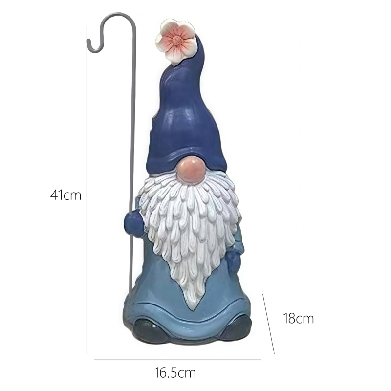 Gandalf kip za vrt s držačem za moskitnu spiralu, vanjska dekoracija dvorišta i balkona