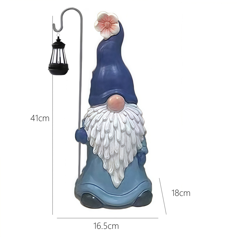 Gandalf kip za vrt s držačem za moskitnu spiralu, vanjska dekoracija dvorišta i balkona