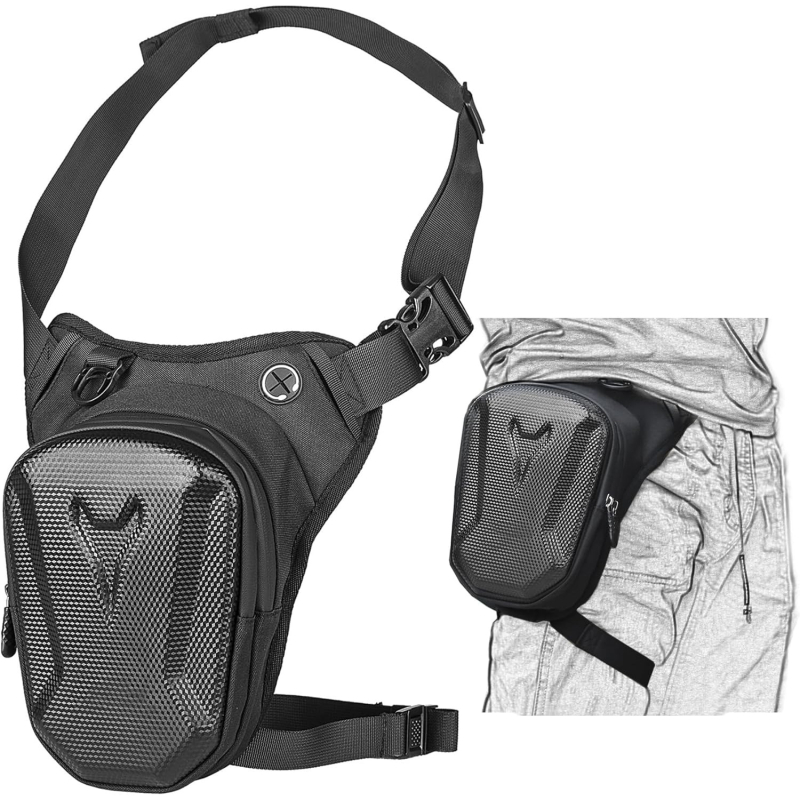 Torba za biciklizam, kapacitet 10 L, plastični materijal, uključena navlaka za kišu, model: torba za vožnju motocikla